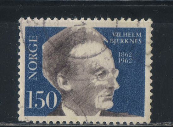 Норвегия 1962 100 летие Вильгельма Бьеркнеса #467