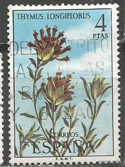 Испания. Цветы. Солнцецвет. 1974г. Mi#2117.