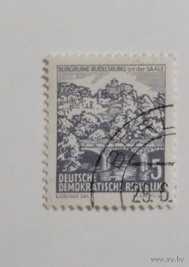 ГДР 1961. Ландшафты. мост