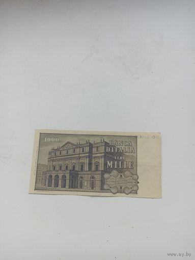 ИТАЛИЯ 1000 лир 1969 год