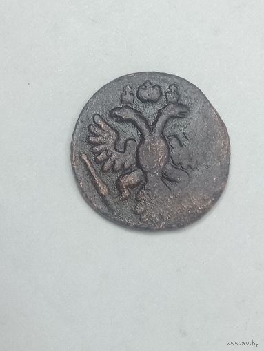 Российская империя полушка 1735 года .