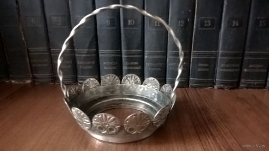 Конфетница мельхиор.СССР