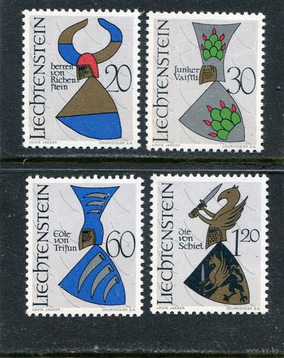 Лихтенштейн. Гербы. Вып.3