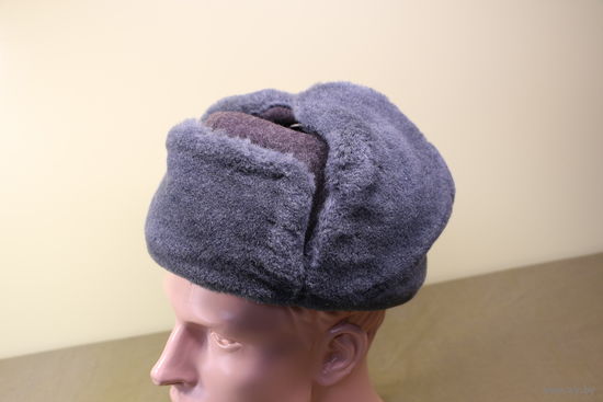 Шапка ушанка СССР, новая 56-58 р. Распродажа коллекции вещей. С РУБЛЯ! АУКЦИОН!