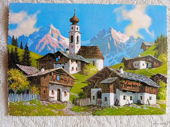 Австрия. Горная деревня