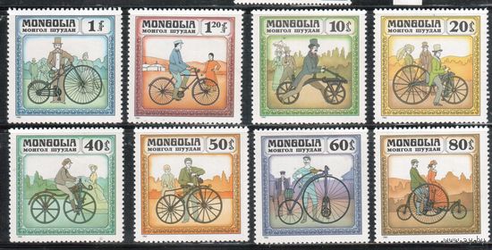 Монголия-1982(Мих.1459-1465) , **   ,  Велосипеды(полная серия)