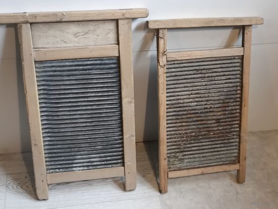 Стиральная доска СССР, 2 шт одним лотом.