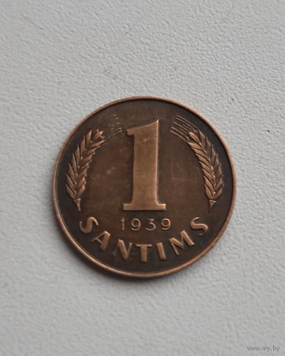 1 сантим 1939 года