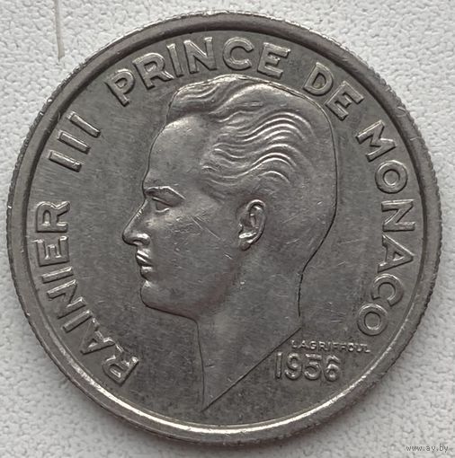 Монако 100 франков 1956 г.
