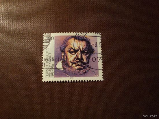 Германия .ФРГ 1993.100-летие со дня рождения Генриха Георгия (1893-1946). /4а/