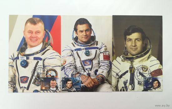 Картмаксимумы Космомавты РБ, 2014 г.