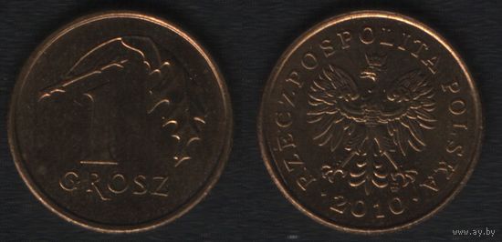 Польша y276 1 грош 2010 год (mw) (_alb2