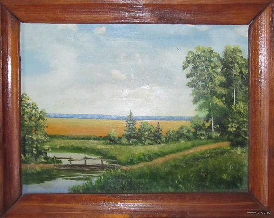 Картина Овсяников Владимир картон,масло
