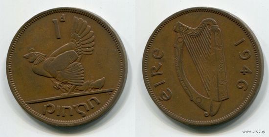 Ирландия. 1 пенни (1946)