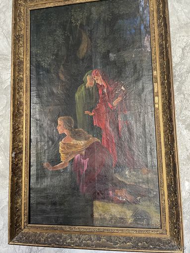 Мария Магдалина с предстоящими фрагмент явления ангела