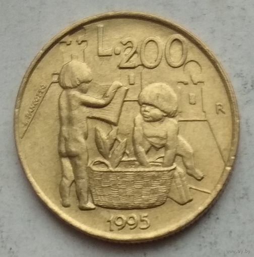 Сан-Марино 200 лир 1995 г.