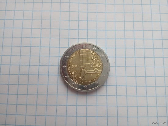 2 евро 2020 год Германия