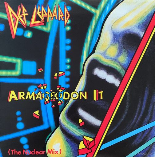Def Leppard – Armageddon It (The Nuclear Mix) / UK