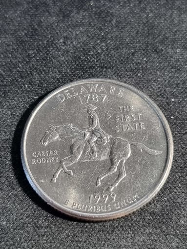 CША 25 центов 1995 Делавэр P