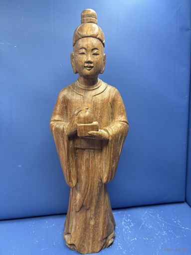 Буддизм Сатуэтка из экзотического дерева