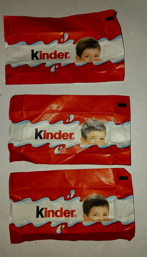 Обертка от шоколада Kinder