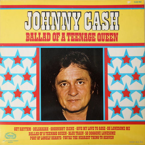Johnny Cash - Ballad Of A Teenage Queen 1974, LP