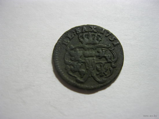 Солид 1751 года Речь Посполитая