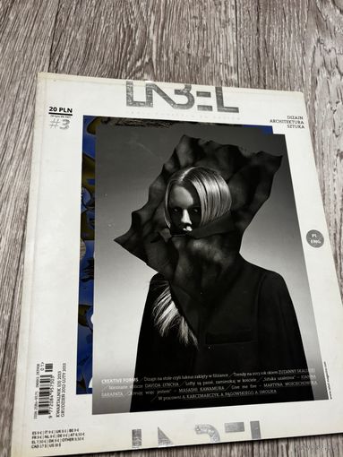 Глянцевый журнал на польском языке Label 2013 год