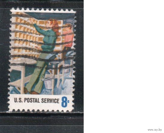 США-1973, (Мих.1102) , гаш.  , Почта