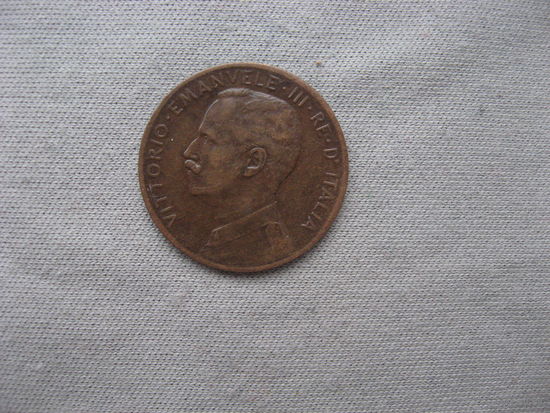 Италия 2 чентезимо 1911 год Виктор Эммануил III