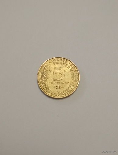 Франция / 5 сантимов / 1984 год