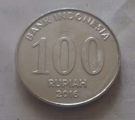 100 рупий, Индонезия 2016 г.