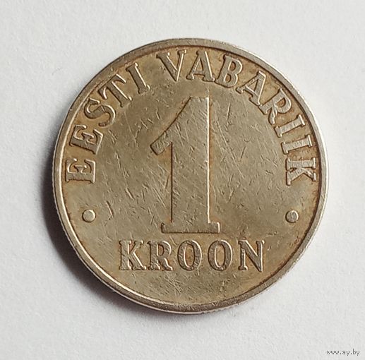 Эстония. 1 крона 2000 г.