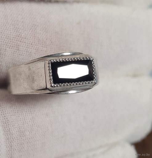 Кольцо печатка серебро 925, С РУБЛЯ! МНОГО ЛОТОВ С РУБЛЯ! лот#7