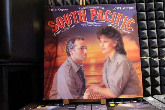 Kiri Te Kanawa, Jose Carreras, Sarah Vaughan, Mandy Patinkin, Rodgers & Hammerstein, The Ambrosian Singers, The London Symphony Orchestra, Jonathan Tunick - South Pacific (1986, Vinyl)