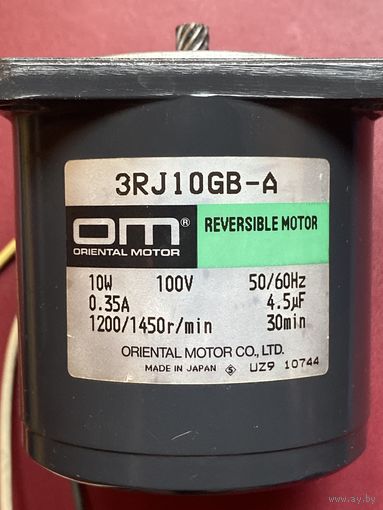 Реверсивный двигатель, 3RJ10GB-A, большой, 100 Вольт, Япония