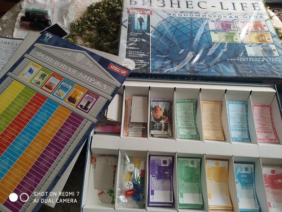 Настольная игра Бизнес Life аналог Менеджер