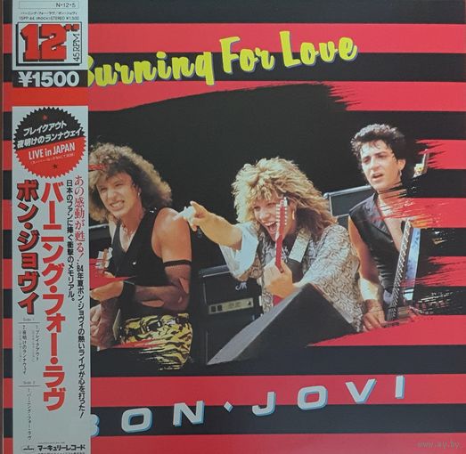 Bon Jovi. Burning for Love. 45rpm