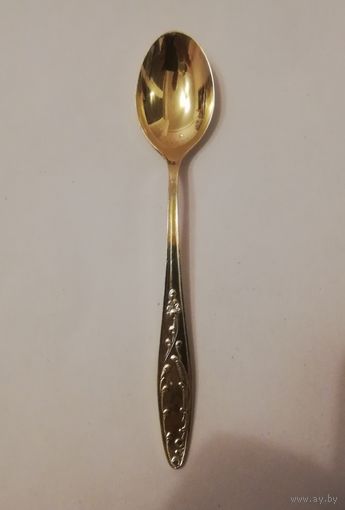 Ложка чайная, МНЦ, позолота, СССР