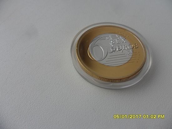6 Евро - сувенирная, /3/