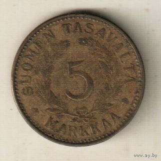 Финляндия 5 марка 1948