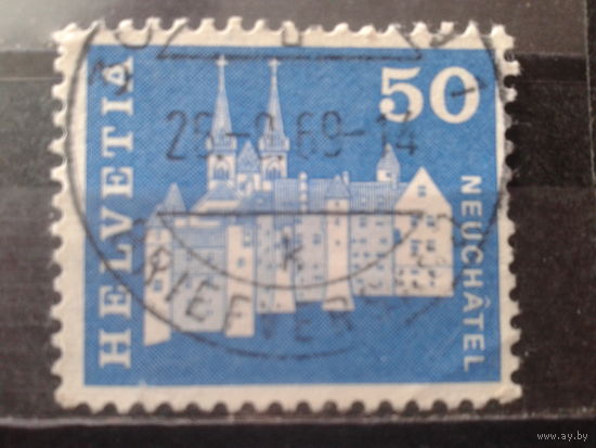 Швейцария 1968 Стандарт, архитектура 50с