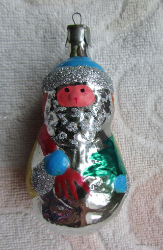 Редкая елочная игрушка "Дед Мороз"