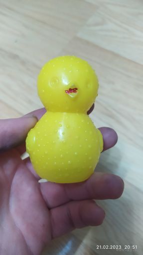 Игрушка цыпленок СССР
