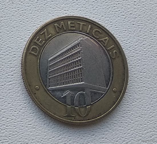 Мозамбик 10 метикалов, 2006 7-14-25
