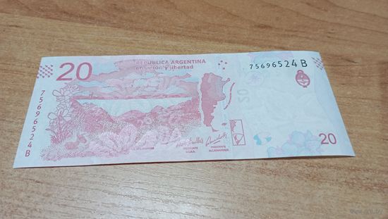 20 песо Аргентины **6524