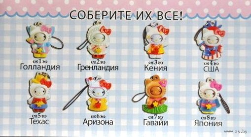 Китти - брелки