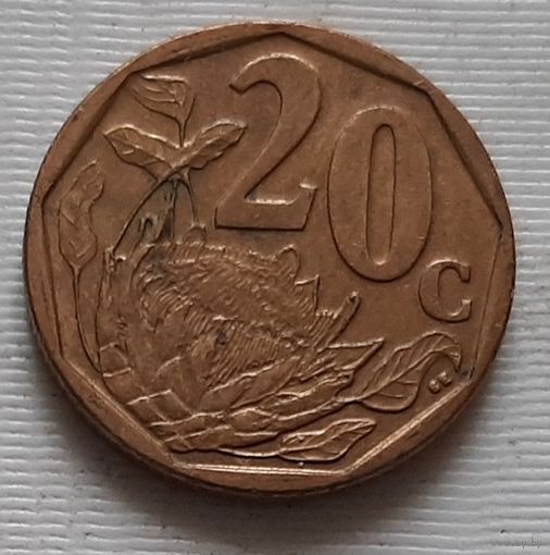 20 центов 2009 г. ЮАР