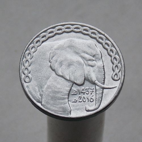 Алжир 5 динаров 2016