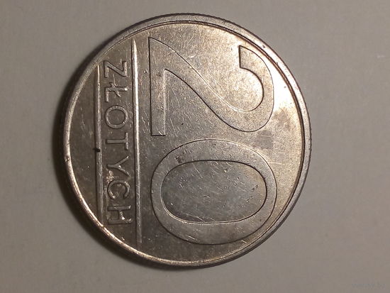 20 злотых Польша  1985 год
